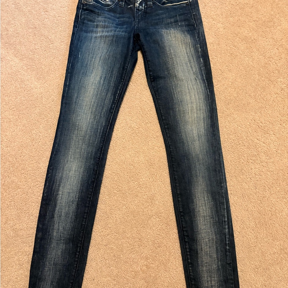 bebe Dark Blue Women's Skinny Jeans